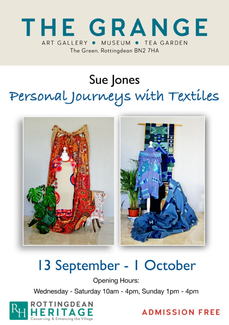 Sue Jones Poster - Personal Journeys with Textiles