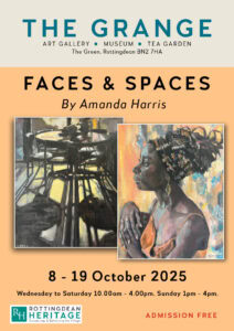 Amanda Harris - Faces & Spaces Poster