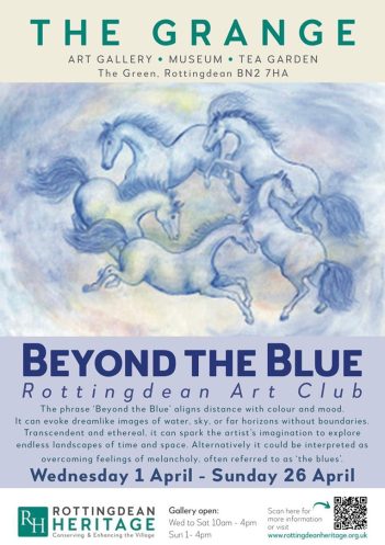 Rottingdean Art Club - Beyond The Blue poster