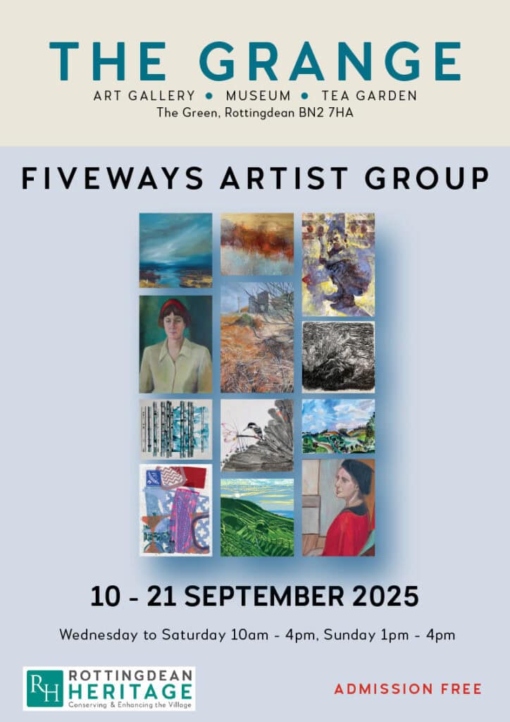 Fiveways Artists at Rottingdean poster