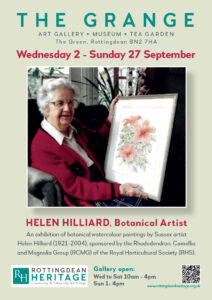 Helen Hilliard, Botanical Artist poster