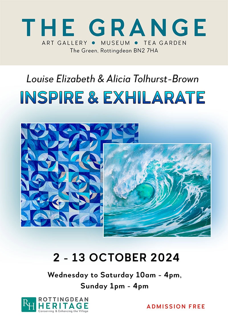 Louise Elizabeth & Alicia Tolhurst-Brown - Inspire and Exhilarate poster