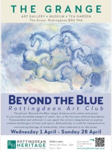 Rottingdean Art Club - Beyond The Blue poster