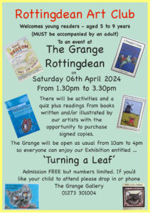 Rottingdean Art Club invites young readers