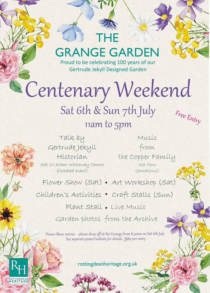 Centenary Weekend - The Grange Garden