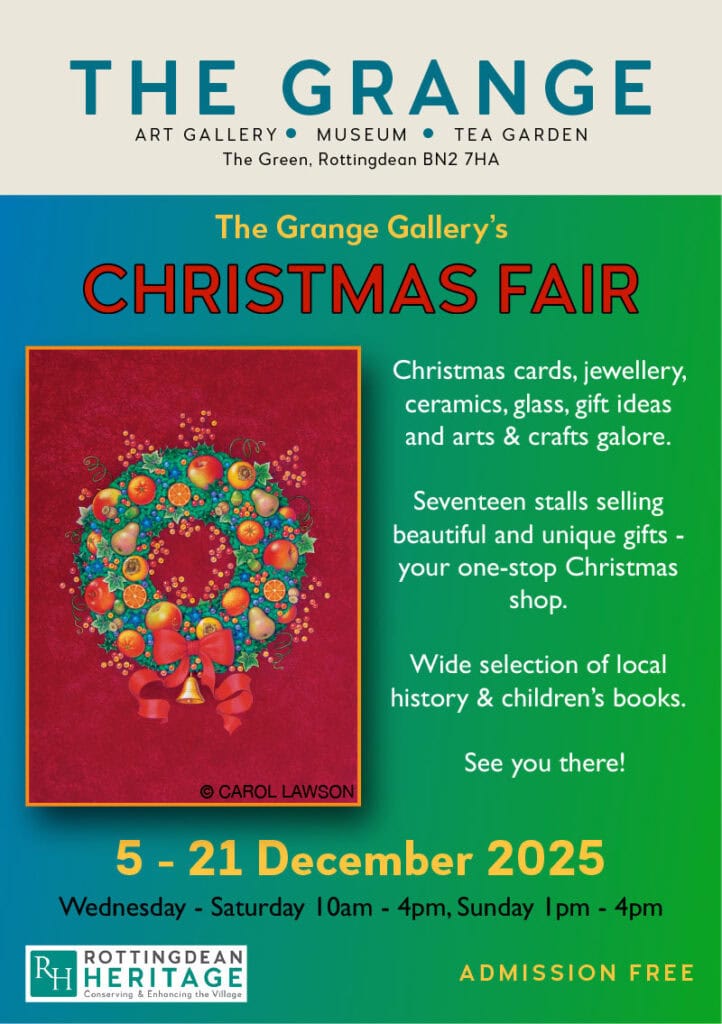 The Grange Gallery’s Christmas Fair 2025 Poster