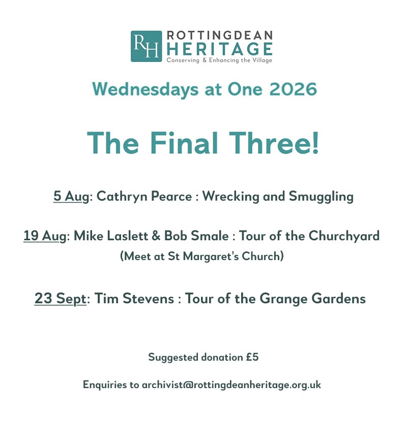 Wednesdays at One - A series of short lunchtime talks at 1pm 2026